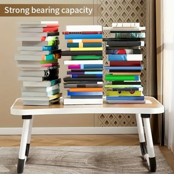 X521 Ultra Large Multi Functional Laptop Bed Table with CHARGING PORTS - Picture 3 of 3